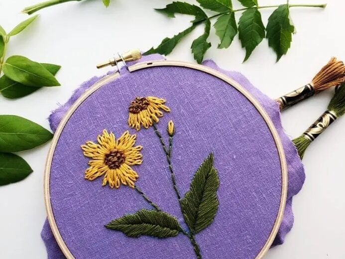 Basic Embroidery Stitches free ebook by Crewel Ghoul