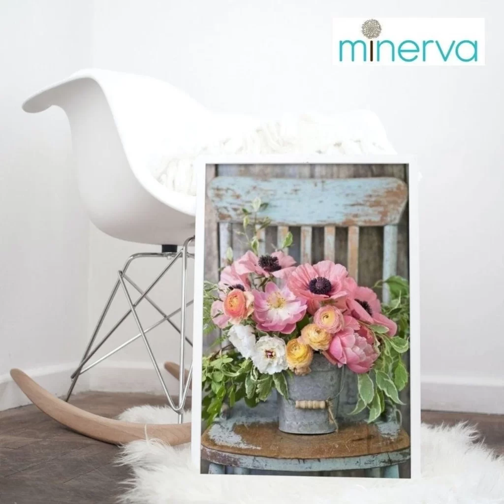 Country Flower Bucket Painting Kit by MinervaDStudio | The Hobby Mom
